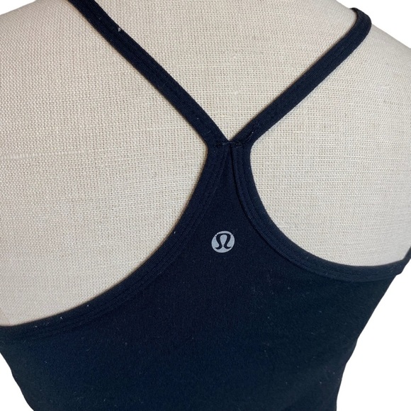 Lululemon - Black Racerback Tank - Size 8 - Picture 5 of 6